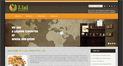 Desktop Screenshot of jlalfoods.com